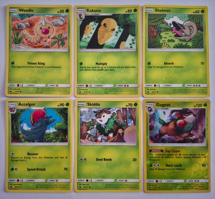 Pokémon karty "crimson invasion", 