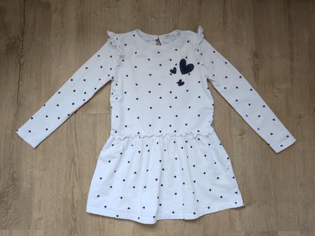 Dievčenské šaty s dlhým rukávom, fox & bunny,122