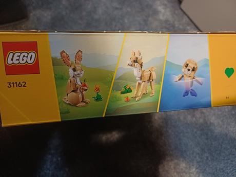 Lego 3v1 zajacik, lama, tulen, 