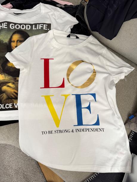 Sada triciek s kratkym rukavom 8ks, c&a,m