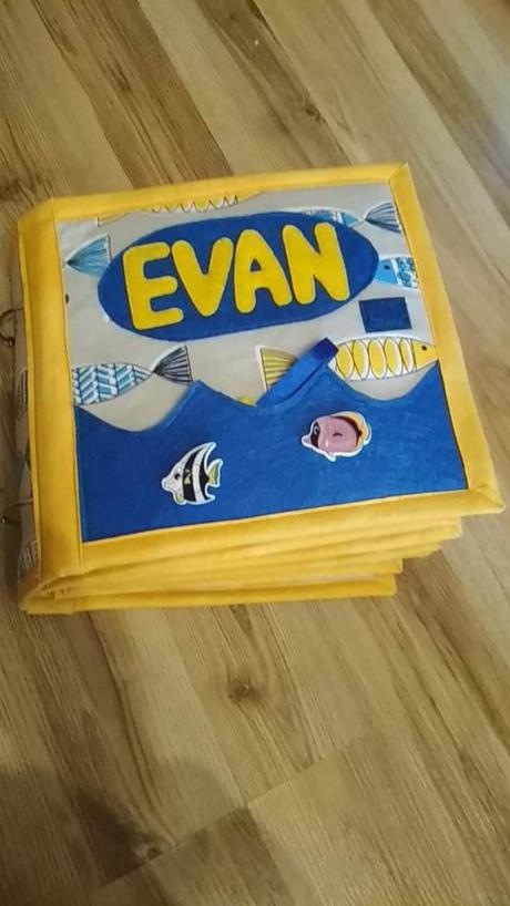 Quiet book na objednavku, 