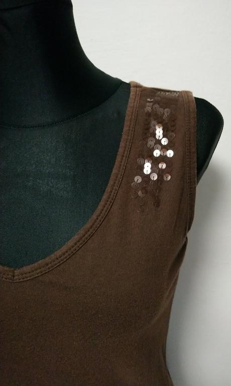 Dámsky hnedý top, yessica, yessica,s