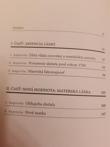 Badinter materská láska od 17. storočia po súčasno,
