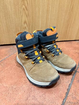 Zimne topanky decathlon 32 s membranou,kozene, decathlon,32