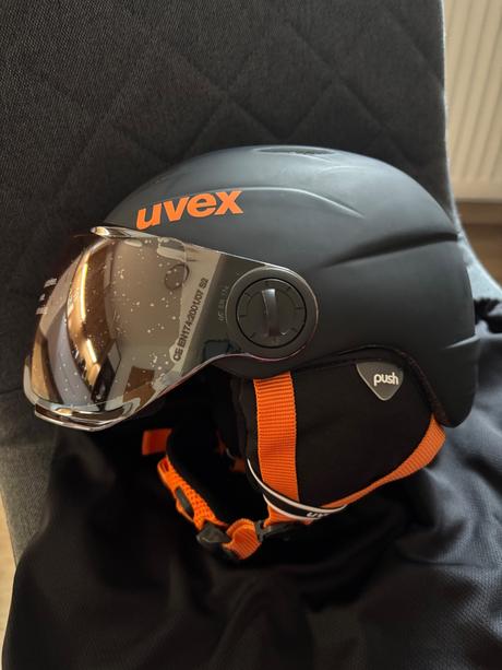 Uvex junior vision lyžiarska prilba 52-54cm nová, uvex,s / xs