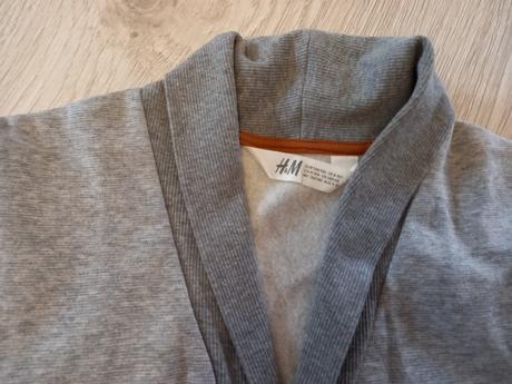 Sveter do zaplatami na lakťoch 134/140, h&m,134