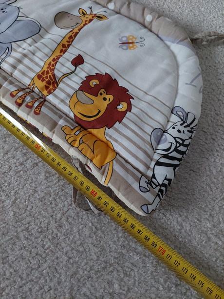 Mantinel do detskej postielky safari, šírka (cm): 30,dĺžka (cm): 170