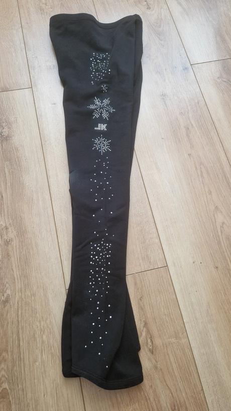Krasokorčuliarske legíny veľ. 122-128 cm., 122