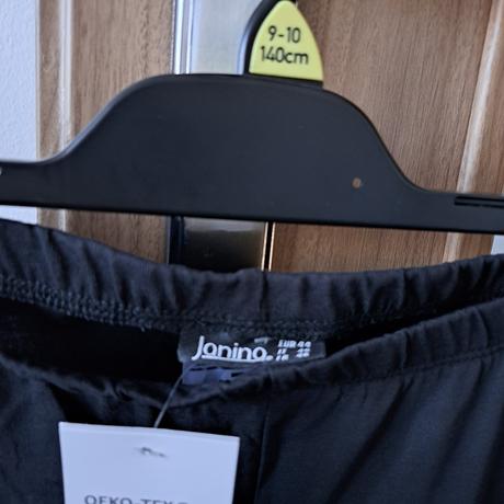 Čierne legíny l/xl, kik,44