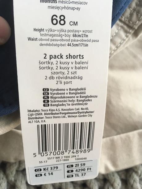 Sortky 2ks -3 az 6 mesiacov, f&f,68