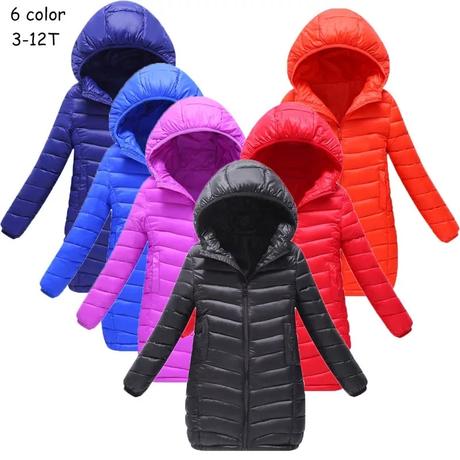 Zimný vetrovkový kabátik, 98 - 152