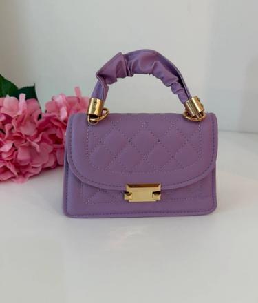 Mini kabelka lilac - elegantná & trendy, 
