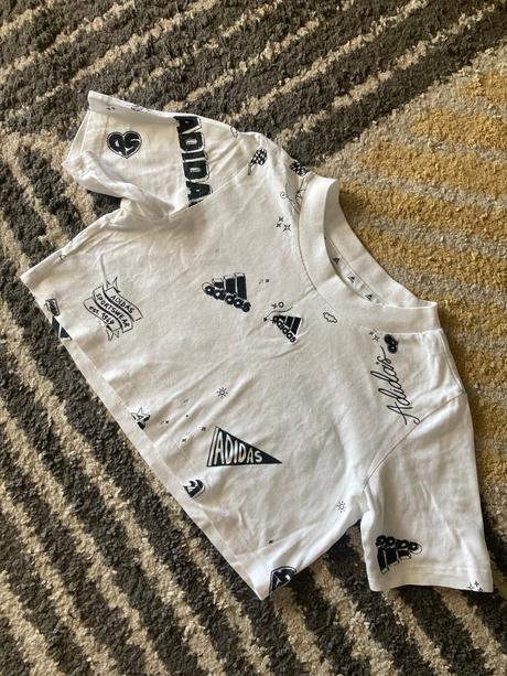 Crop tričko adidas, adidas,140