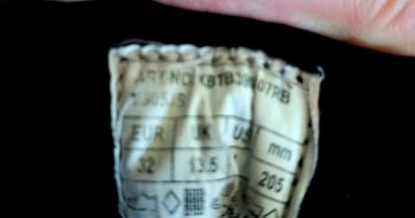 Prechodné tenisky head, 32