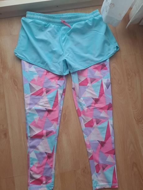 Legíny s všitými kraťasmi, 158