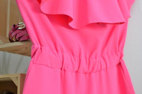 Ružový overal s, s