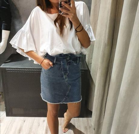 Biele oversize tričko please, s