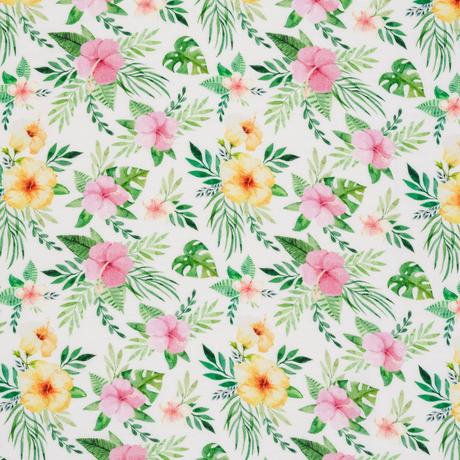 Bocioland  bambusová plienka 75x75cm kvety, 