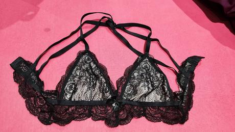 Čipkovaná podprsenka, amisu,xs