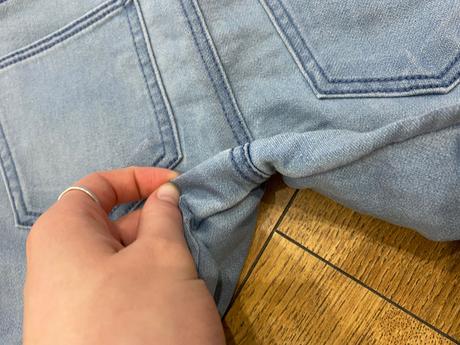 Dievčenské rifle - elastické, 134