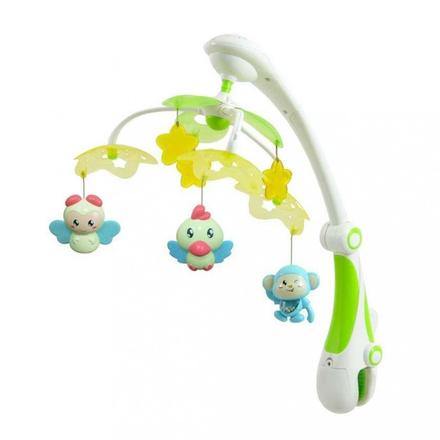 Baby mix kolotoč nad postieľku so svetelným projek,