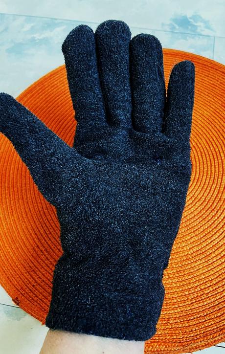 Hrubšie flisové rukavice, l