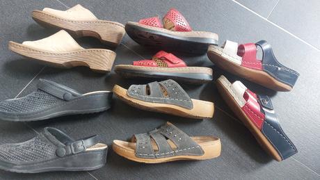 Sandále šľapky vel36 na leto, cena spolu, 36