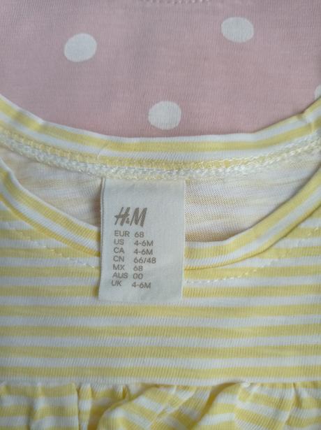 Tričká h&m, h&m,68