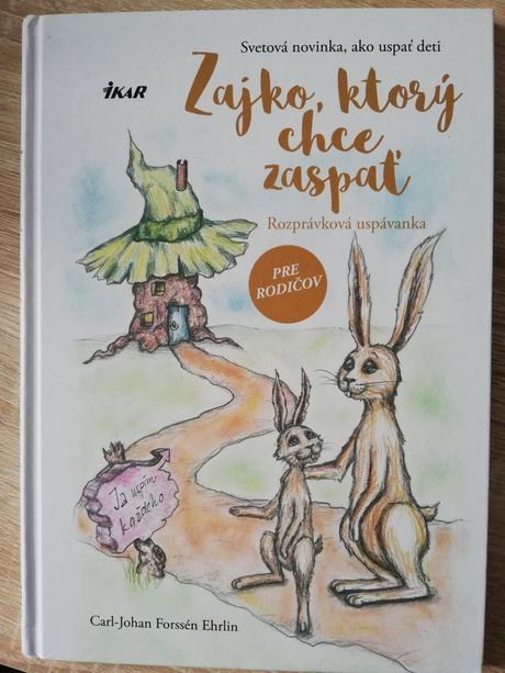 Knižka zajko, ktorý chce zaspať,