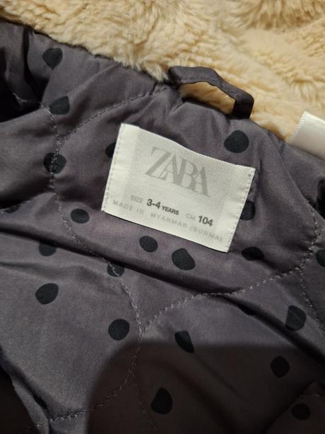 Vesta s falošnou kožušinou zara, zara,104