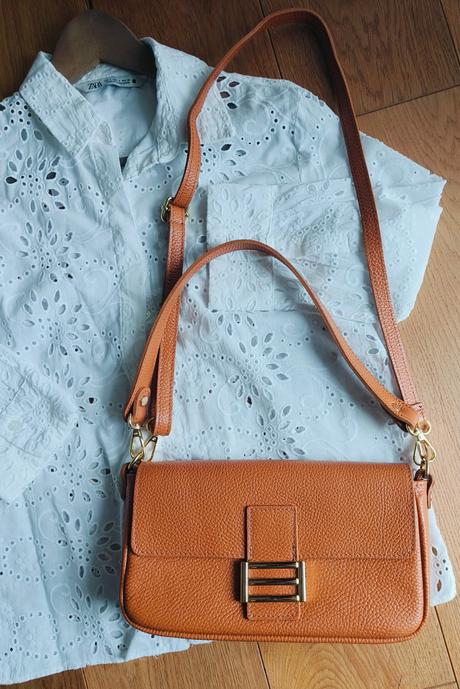 Kožená kabelka zn. vera, 