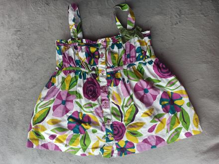 Letná tunika, tielko, zara,134