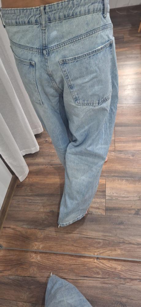 Široke rifle baggy zara vel 40/42, zara,40