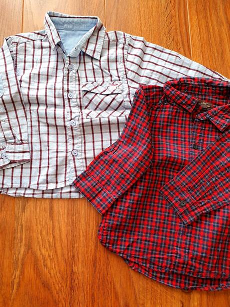 B341 košeľa 2ks, h&m,86