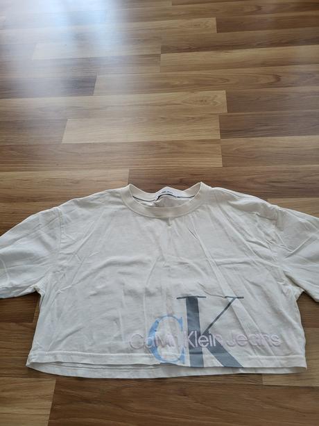 Calvin klein jeans crop top, calvin klein,l