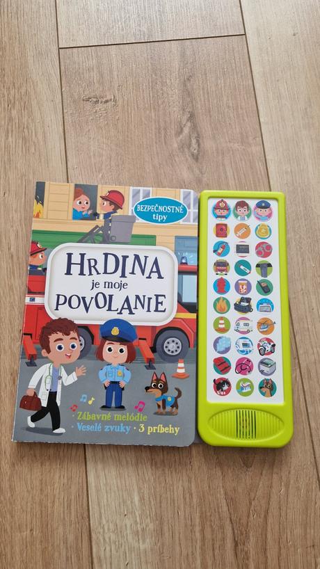 Knižka hrdina je moje povolanie.,