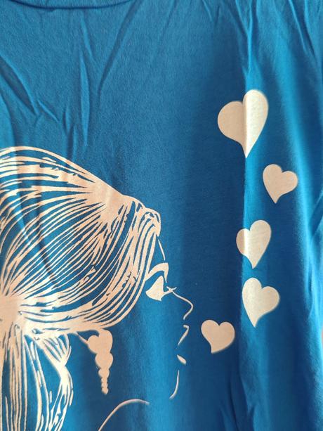 Retro jeans originál štýlové moderné tričko s, s