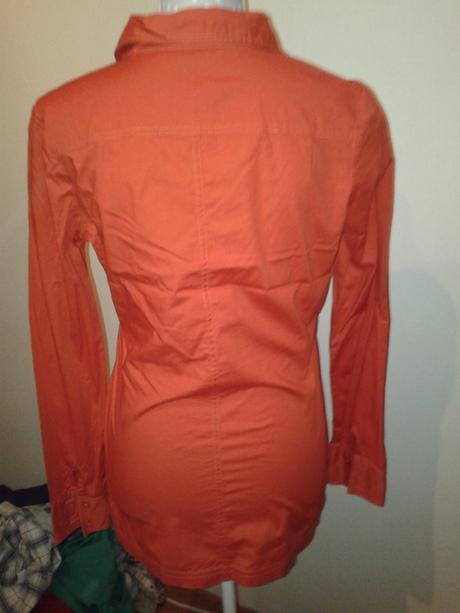 Oranžová košeľa lifeline veľ. 38, 38