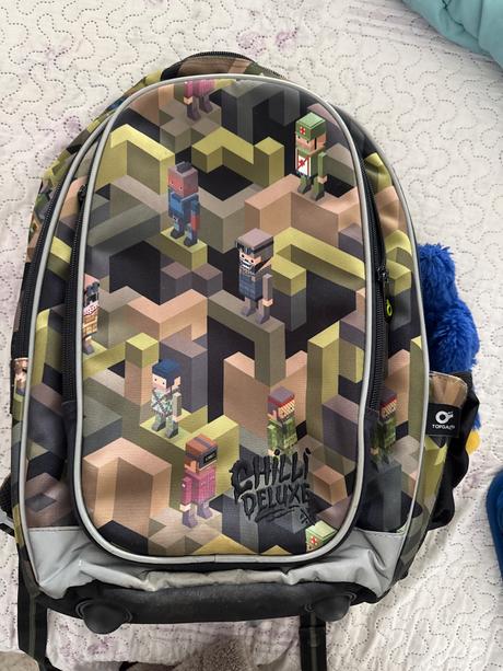 Školská taška ergonomická topgal minecraft, 