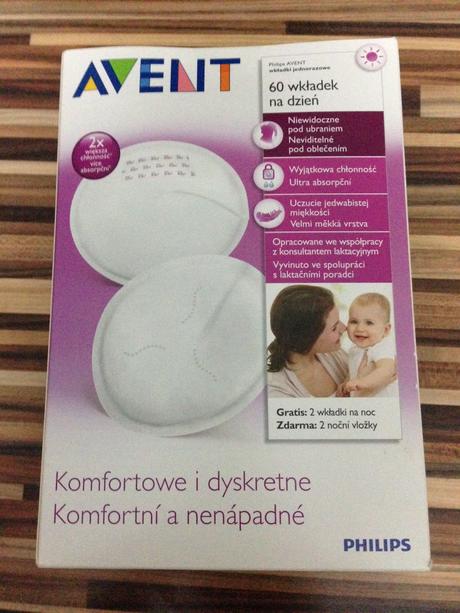 Avent 60ks jednorazovych vloziek do podprsenky, 