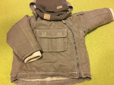 Frajerská ,teplučká bundička, h&m,74