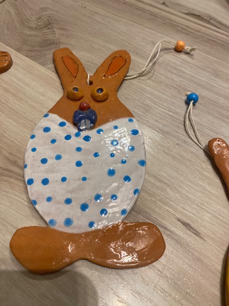 Závesný veľkonočný zajac dekorácia darček vianoce, 