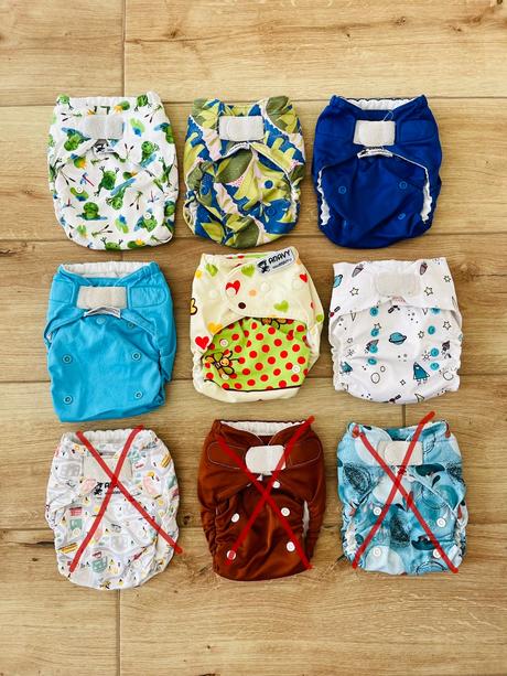 Látkové plienky anavy lillybe petit lulu, anavy,4 kg - 9 kg