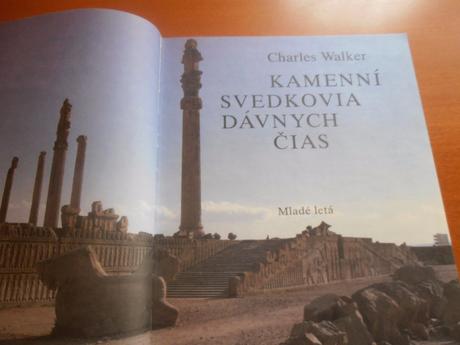 Kniha - kamenní svedkovia dávnych čias, 