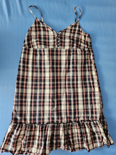 Karované šaty, f&f,36