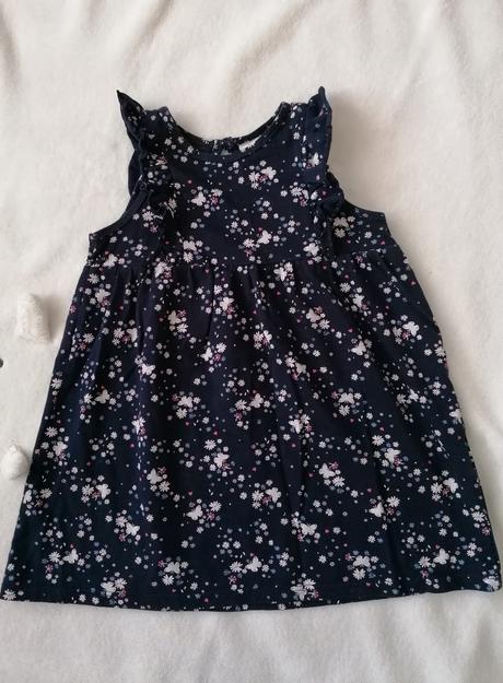 Kvetinkové šatičky hm, h&m,86