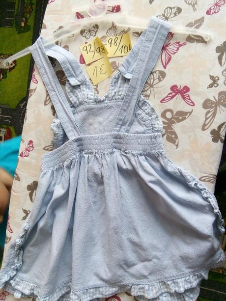 Šatova zástera veľ.  92/104, 98