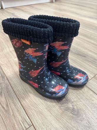 Zateplené gumáky demar veľkosť 24/25, demar,25