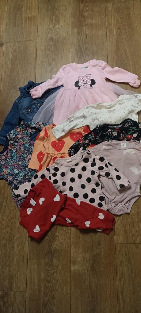 Balík dievča h&m, lindex a iné veľkosť 74, 68–80