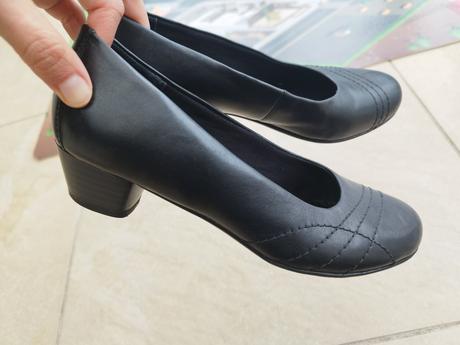 Celokožené jemné lodičky medicus značky, 37